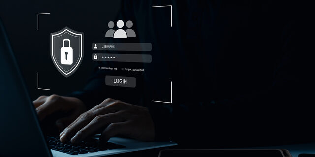 Cybersecurity and privacy concepts to protect data. Lock icon an Employee Background Verification Vendors in Bangalore
